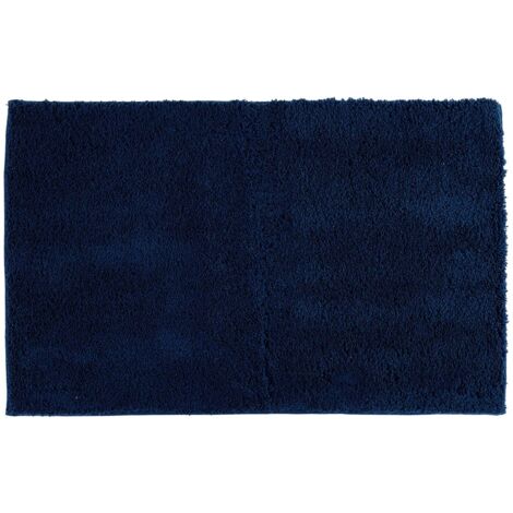 Tappeto in poliestere 50x80 cm - blu navy - Tendance
