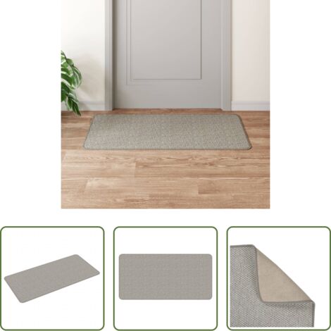 Tappeto ingresso -  Tappeto Corsia Aspetto Sisal Platina 50x100 cm