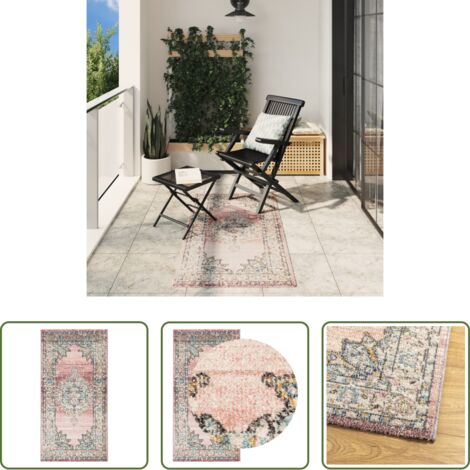 Tappeto interno e esterno -  Tappeto ARBIZU Interni e Esterni Design Vintage 80x150 cm