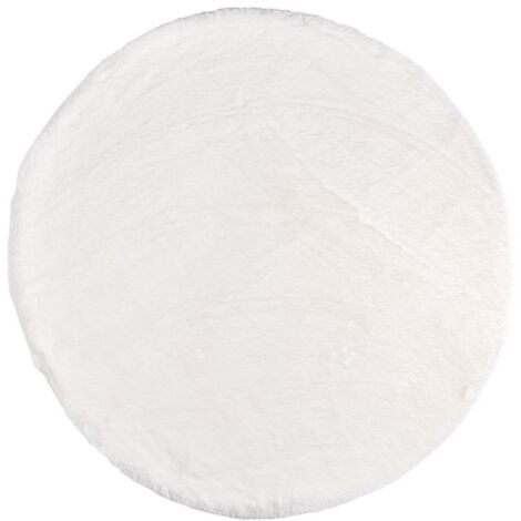 Tappeto Kathlyn D90 Poliestere, con retro antiscivolo. -Bianco