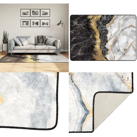 Tappeto Lavabile Multicolore 120x180 cm Antiscivolo - Tappeto lavabile - Tappeto morbido