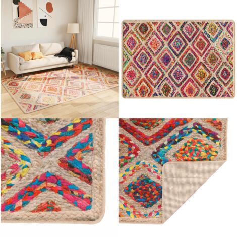 Tappeto Lavabile Multicolore 160x230 cm Antiscivolo - Tappeto lavabile - Tappeto morbido