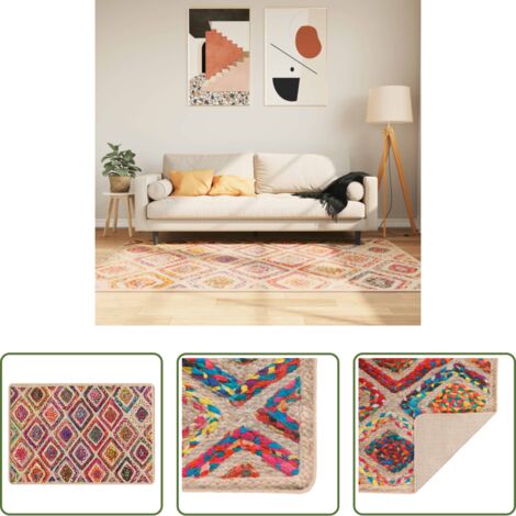 Tappeto lavabile -  Tappeto Lavabile Multicolore 120x180 cm