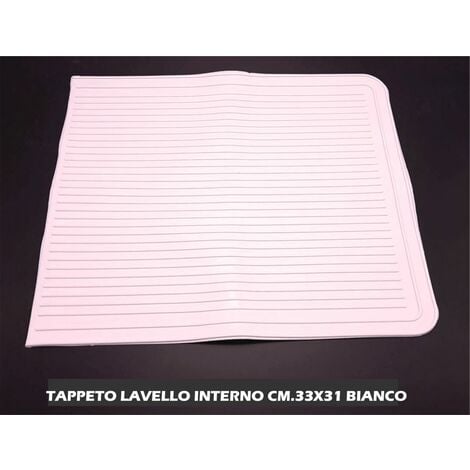 Tappeto Lavello Bianco 37, 5 X 29 Cm