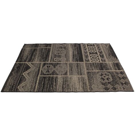 Tappeto maya nero 160x230 bizzotto - bizzotto