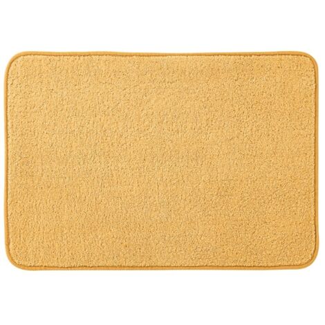 TAPPETO MICROFIBRA COLOR 40X60 GIALLO.