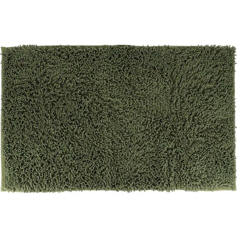 Tappeto microfibra piccola ciniglia 50x80 cm - cachi - Tendance