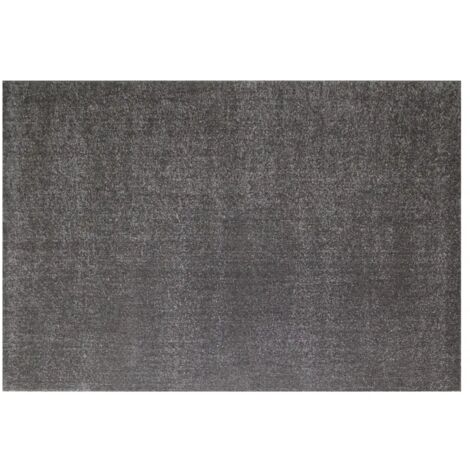 tappeto "milano" tinta unita grigio, 110x170 cm