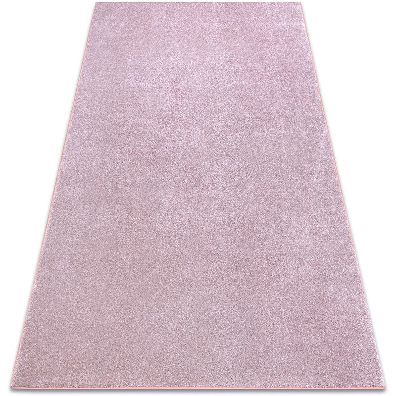 Image of Rugsx - tappeto - moquette san miguel rosa cipria 61 pianura tinta unita pink 100x150 cm