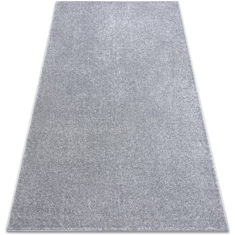 Image of Rugsx - tappeto - moquette santa fe argento 72 pianura tinta unita grey 300x400 cm