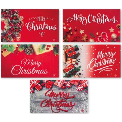 Tappeto Natale elfo 40x70 antiscivolo