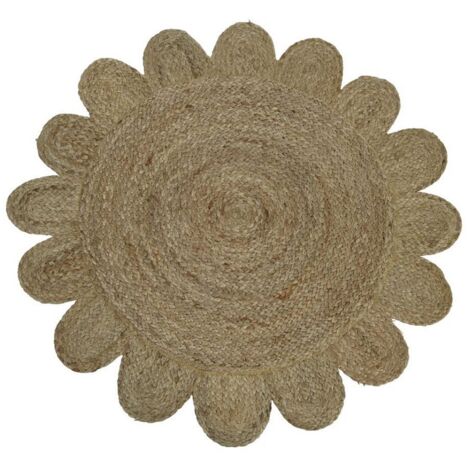 Tappeto Naturale Ø 90 cm Juta