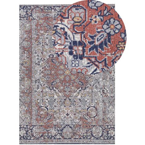 Tappeto orientale anticato soggiorno multicolore 140 x 200 cm Korgan