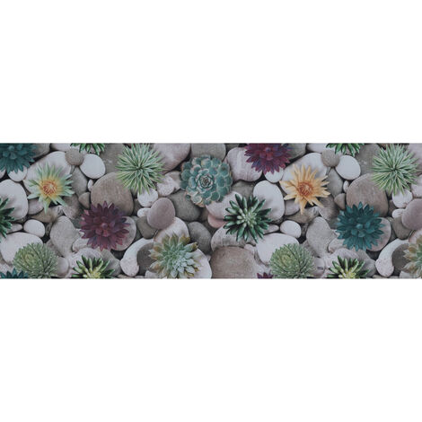 Tappeto Passatoia Cucina Antiscivolo Antimacchia Digitale Sprinty Oasi, misura52x280coloreOasi