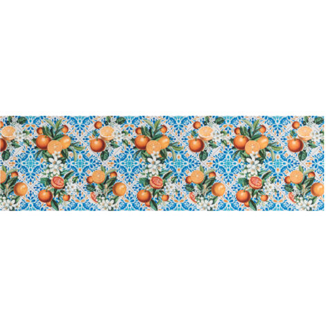 Tappeto Passatoia Cucina Antiscivolo Antimacchia Digitale Sprinty Zagara, misura52x280coloreZagara