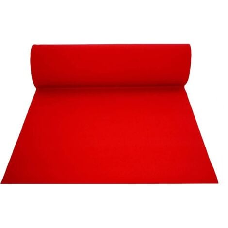 TUTTACASA TAPPETO PASSATOIA MOQUETTE CERIMONIA ESTERNO 1x50mt ROSSO