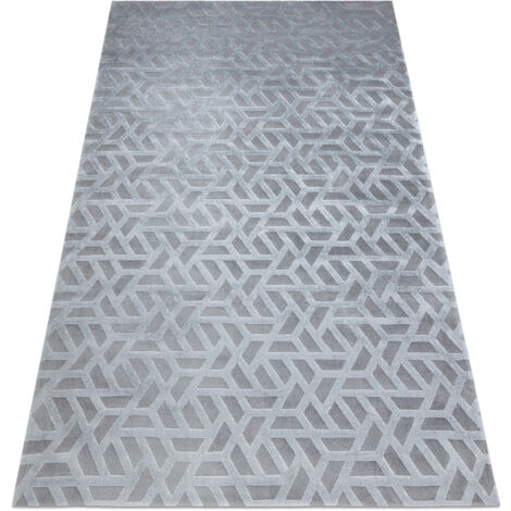 Tappeto PEARL 51320D grigio - Geometrico, esclusiva, strutturale grey 230x330 cm