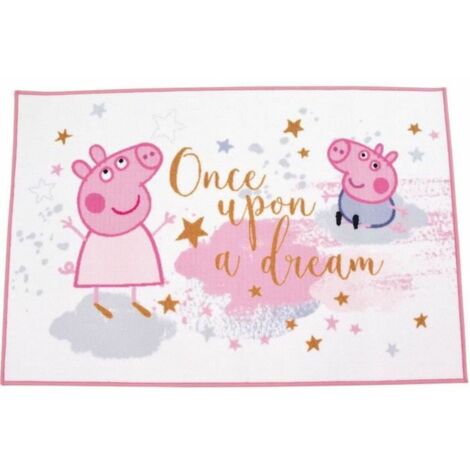 Tappeto per Bambini Fun House Peppa Pig 80 x 120 cm