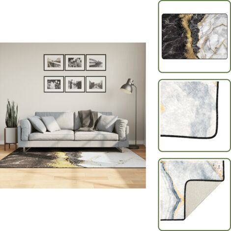 Tappeto per casa - vidaXL Tappeto Lavabile Multicolore 120x180 cm Antiscivolo - Tappeto per stanze