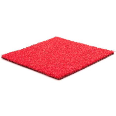 Tappeto per esterni Durham - Larghezza del nastro 100 cm - Spessore 13,5 mm - Rosso - Per metro lineare