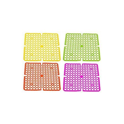 TAPPETO PER IL LAVELLO LAVELLO IN GOMMA 30X30 CM IN COLORAZIONE ASSORTITA