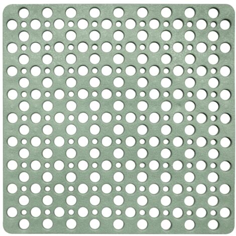 TAPPETO PER LA DOCCIA IN DELICATO COLORE SALVIA 53X53 CM