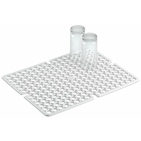 Scolapiatti da Lavandino Confortime Maison Metallo Bianco Plastica (44,5 x  33 x 16 cm)