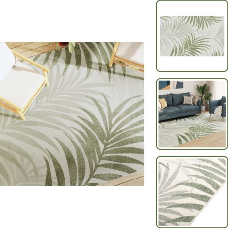 Tappeto per terrazza - vidaXL Tappeto a Pelo Corto Multicolore 190x300 cm Interni/Esterni - Tappeto antiscivolo