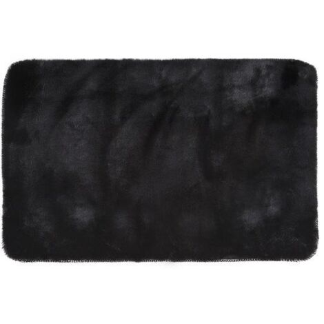 TAPPETO RABBIT 40X60CM NERO