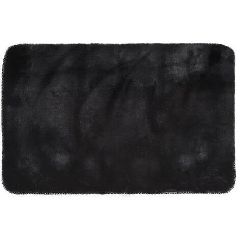 TAPPETO RABBIT 45X75CM NERO