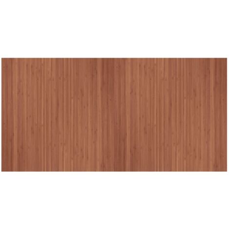 Tappeto Rettangolare Marrone 100x200 cm in Bambù vidaXL