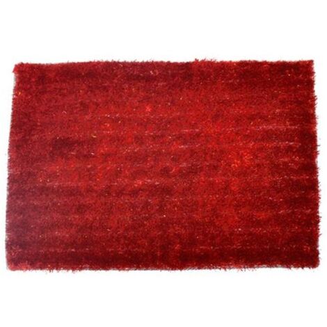 Tappeto rosso da salone arredo casa Pelliccia Base per Albero di Natale casa - MISURA: cm 100x150