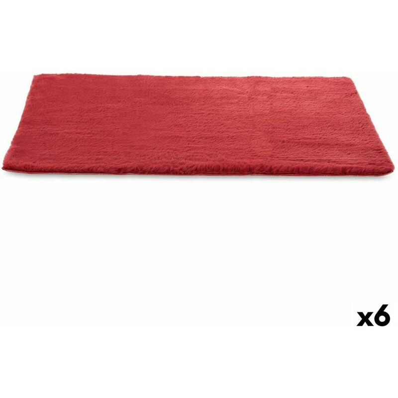 Image of Gift Decor - Tappeto Rosso Granato 90 x 0,25 x 60 cm (6 Unità)