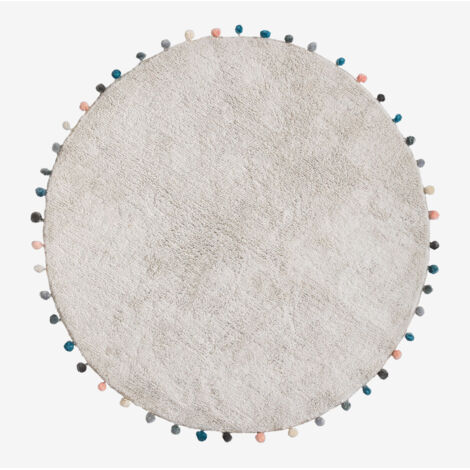 Tappeto rotondo in cotone (Ø126 cm) Cinder Kids SKLUM            