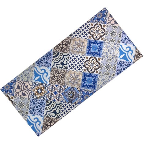 Tappeto Scala Antiscivolo Mod. Linda - 67x850cm Marrone Made In Italy - Foto 9