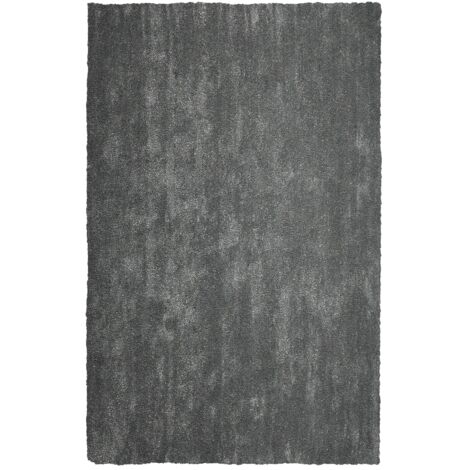 Tappeto shaggy grigio scuro 200 x 300 cm Demre