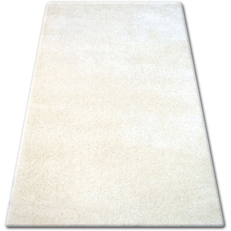 Image of Tappeto shaggy narin P901 crema / bianco white 80x150 cm