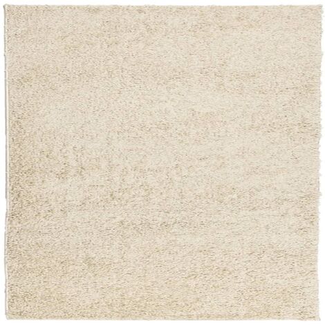 Tappeto Shaggy PAMPLONA a Pelo Lungo Moderno Oro 160x160 cm vidaXL