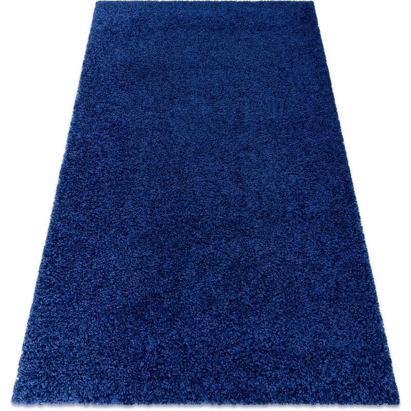 Image of Tappeto soffi shaggy 5cm blu scuro blue 200x290 cm