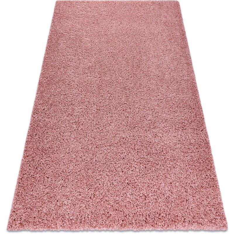 Image of Tappeto soffi shaggy 5cm rosa pink 200x290 cm