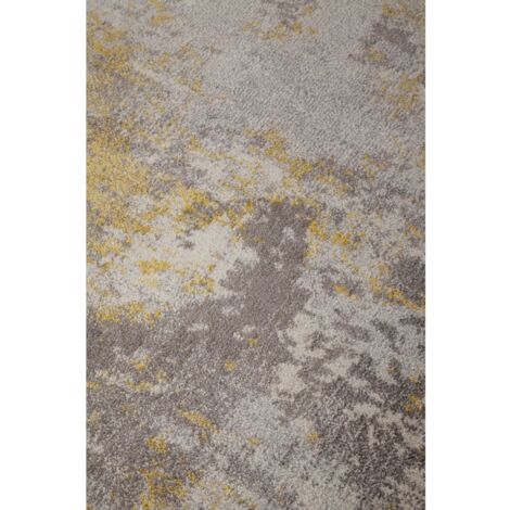 tappeto "soho" ecru giallo, 170x120 cm