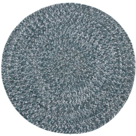 tappeto "solid" rotondo acqua, ø 120 cm