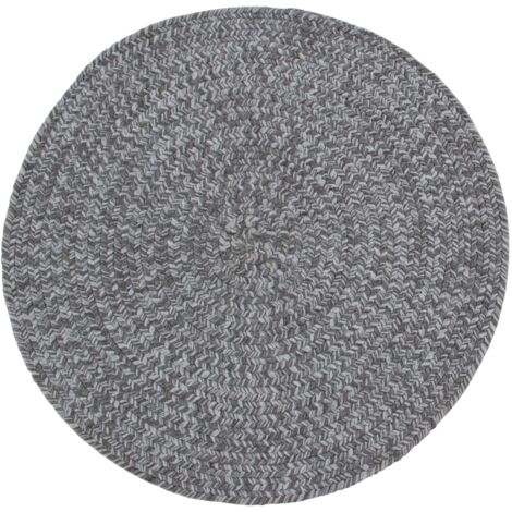 tappeto "solid" rotondo grigio chiaro, ø 120 cm