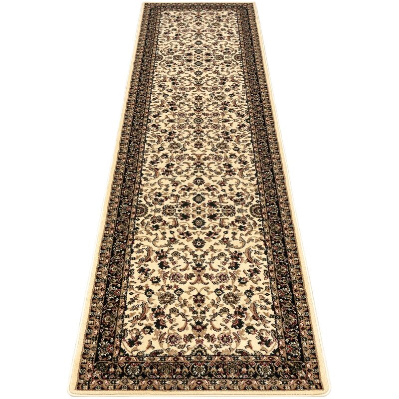 Image of Tappeto, tappeti passatoie royal adr disegno 1745 caramello - la cucina, il corridoio beige 70x200 cm