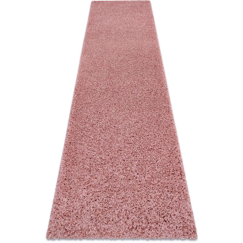 Image of Tappeto, tappeti passatoie SOFFI shaggy 5cm rosa - per il soggiorno, la cucina, il corridoio pink 80x200 cm