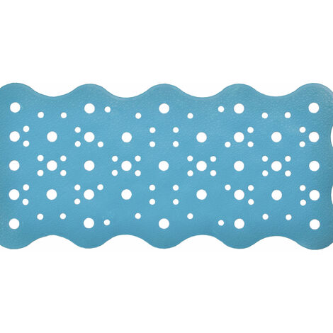TAPPETO VASCA OCEANO 33X70 CM AZZURRO