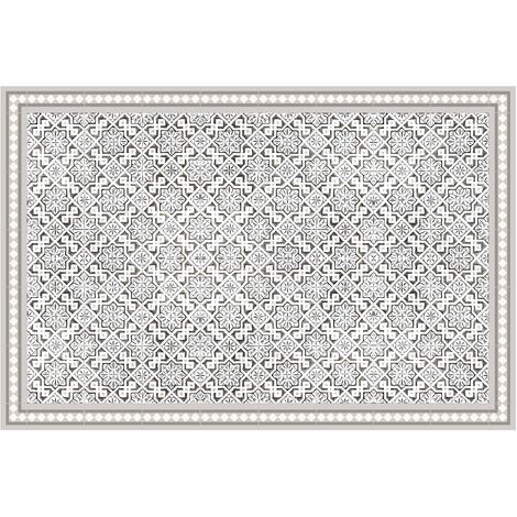 Tappeto vinilico per interni e per esterni, piastrelle marocchine 135 x 90 cm
