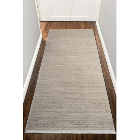 Tappeto Wheelersburg, Materiale Struttura in Tessuto, 200x120 cm Beige