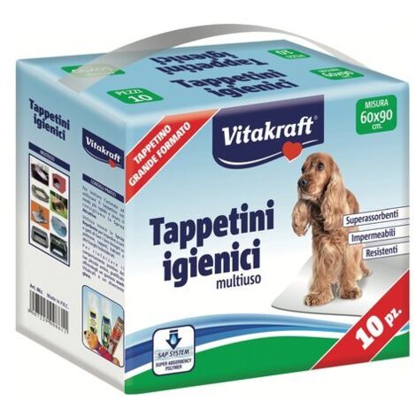 tappettini igienici 60x90 (10pz) - vitakraft