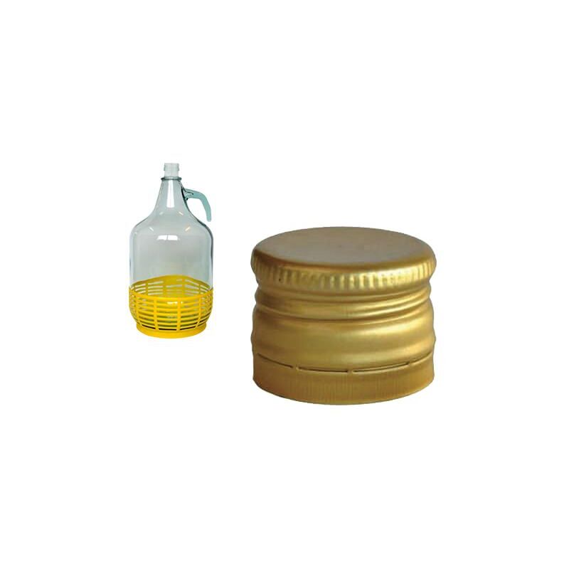 Tappi A Vite P dame In Vetro 35x18